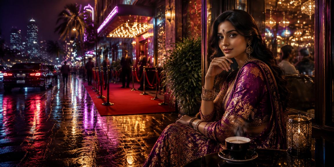Bandra Mumbai VIP Casino Neon Lights